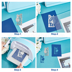 Flower & Plant Carbon Steel Cutting Dies Stencils&nbsp;DIY-WH0309-3424