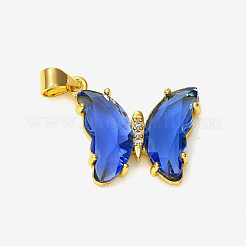 Glass Pendants&nbsp;GLAA-G075-01G-03
