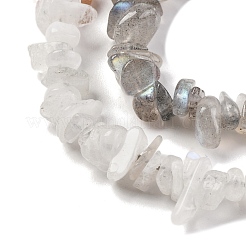 Natural Orange Moonstone & Labradorite & Rainbow Moonstone Beads Strands&nbsp;G-L610-A14-01