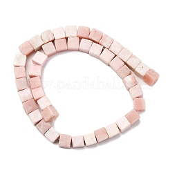 Natural Pink Opal Beads Strands&nbsp;G-B155-C12-8x8mm
