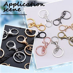 Alloy Keychain Clasps&nbsp;FIND-SP0002-83P