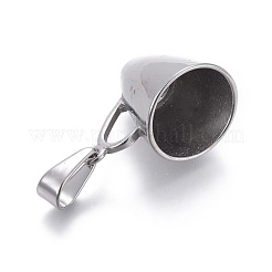 Non-Tarnish 304 Stainless Steel Pendants&nbsp;STAS-F252-28P