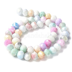 Electroplate Glass Beads Strands&nbsp;LAMP-S068-11D
