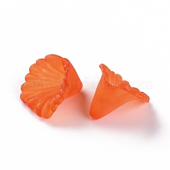 Frosted Acrylic Bead Caps&nbsp;MACR-S371-10A-726