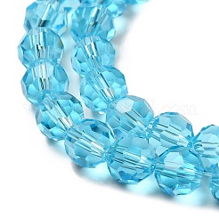 Transparent Glass Beads&nbsp;EGLA-A035-T8mm-D08