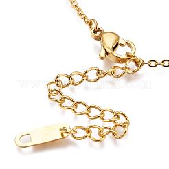 304 Stainless Steel Locket Pendant Necklaces&nbsp;NJEW-P169-01