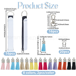 DIY Rubber Heat Transfer Keychain Lipstick Case Making Kits&nbsp;DIY-SP0006-61B