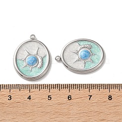 304 Stainless Steel Pendants&nbsp;STAS-A124-08P
