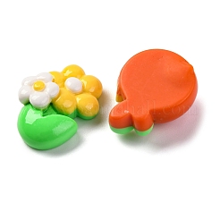 Cartoon Opaque Resin Decoden Cabochons&nbsp;CRES-M038-12