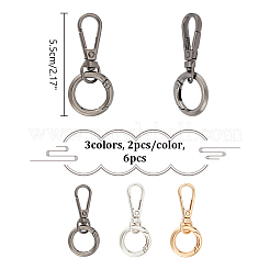 Alloy Swivel Lobster Claw Clasps&nbsp;HJEW-UN00008