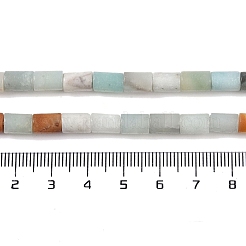Natural Flower Amazonite Beads Strands&nbsp;G-C128-A01-01