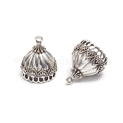 Tibetan Style Alloy Pendant Bails&nbsp;TIBE-L011-006AS
