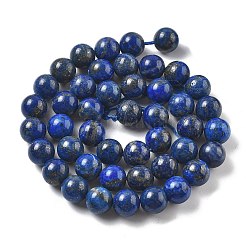 Natural Lapis Lazuli Beads Strands&nbsp;G-P348-01-8mm