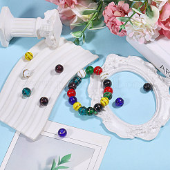 24Pcs 8 Colors Transparent Glass Beads&nbsp;GLAA-CA0001-63