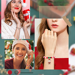 DIY Christmas Bracelet Making Kit&nbsp;DIY-SC0021-67