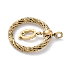 304 Stainless Steel Pendants&nbsp;STAS-D154-01Q-G