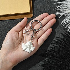 Alloy & Resin Keychain&nbsp;KEYC-YW00080