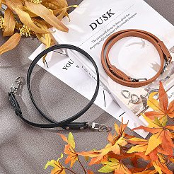 2Pcs 2 Colors PU Leather Bag Handle&nbsp;FIND-WR0003-44A