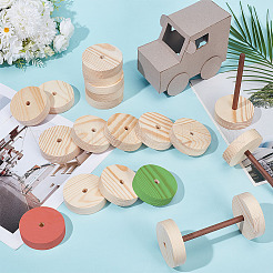 Wood Wheel&nbsp;DIY-WH0591-512