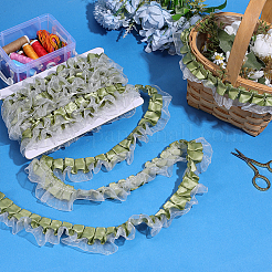 1Pc Polyester Ruffled Trimming&nbsp;DIY-ME0003-35C