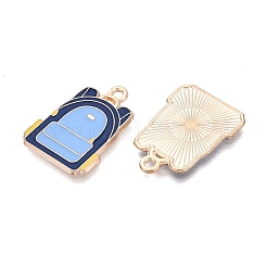 Alloy Enamel Pendants&nbsp;ENAM-Q004-01KCG-21