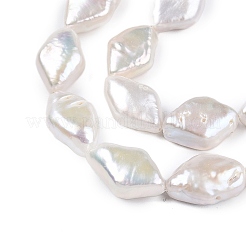 Natural Keshi Pearl Beads Strands&nbsp;PEAR-S020-I02