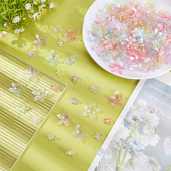 320Pcs 16 Colors Transparent Acrylic Beads&nbsp;TACR-AR0001-31