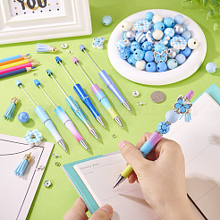 Plastic Beadable Pens&nbsp;DIY-TA0012-72