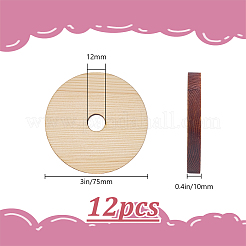 Unfinished Wood Chip&nbsp;WOOD-WH0048-04A