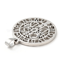 Non-Tarnish 201 Stainless Steel Pendant&nbsp;X-STAS-E015-14P