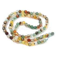 Natural Agate Beads Strands&nbsp;G-H302-A01-11