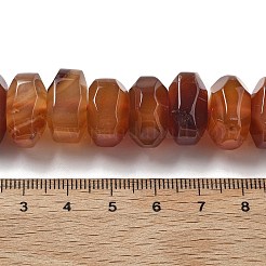 Natural Red Agate Beads Strands&nbsp;G-K392-A03