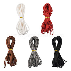 50 Yards 5 Colors Flat Faux Suede Cord&nbsp;LW-TA0001-03