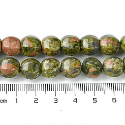 Natural Unakite Beads Strands&nbsp;G-H023-A02-01