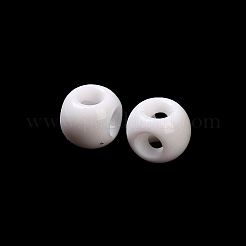 Opaque Acrylic Beads&nbsp;OACR-P032-10B-01