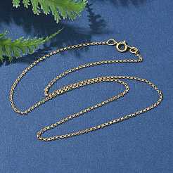 1/20 14K Gold Filled Rolo Chain Necklaces for Women Men&nbsp;NJEW-Z068-09G