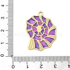 Ocean Theme 304 Stainless Steel Enamel Pendants&nbsp;LS-STAS-G373-01B-02