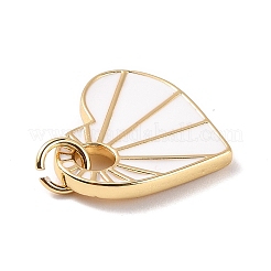 Rack Plating Brass Enamel Pendants&nbsp;KK-B054-07G-01