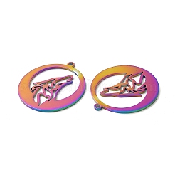 Ion Plating(IP) 304 Stainless Steel Pendants&nbsp;STAS-L020-031RC
