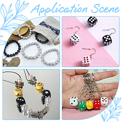 210Pcs 3 Colors Acrylic Beads&nbsp;FIND-HS0001-45