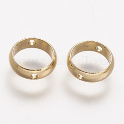 Rack Plating Brass Bead Frames&nbsp;LS-KK-A142-010G