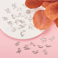 304 Stainless Steel Letter Pendants&nbsp;STAS-CJ0001-42