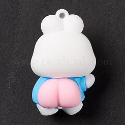 Opaque PVC Plastic Pendants&nbsp;KY-G017-E01