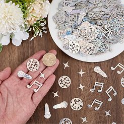 3Bags Paper Laser Disco Confetti&nbsp;DIY-CP0013-90B