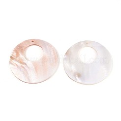 Natural Freshwater Shell Pendants&nbsp;SHEL-T020-46