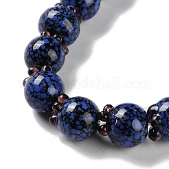 Handmade Lampwork Beads Strands&nbsp;LAMP-Q036-06B