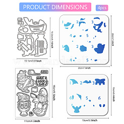 Restroom Theme DIY Scrapbooking Tool Sets&nbsp;DIY-GL0003-219