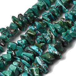 Natural HuBei Turquoise Bead Strands&nbsp;G-H345-A01-13