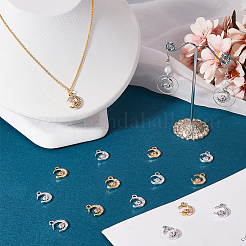 40Pcs 2 Colors Alloy Pendants&nbsp;FIND-SC0011-34