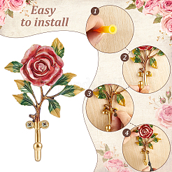 Alloy Enamel Hook Hangers&nbsp;DIY-WA0001-33
